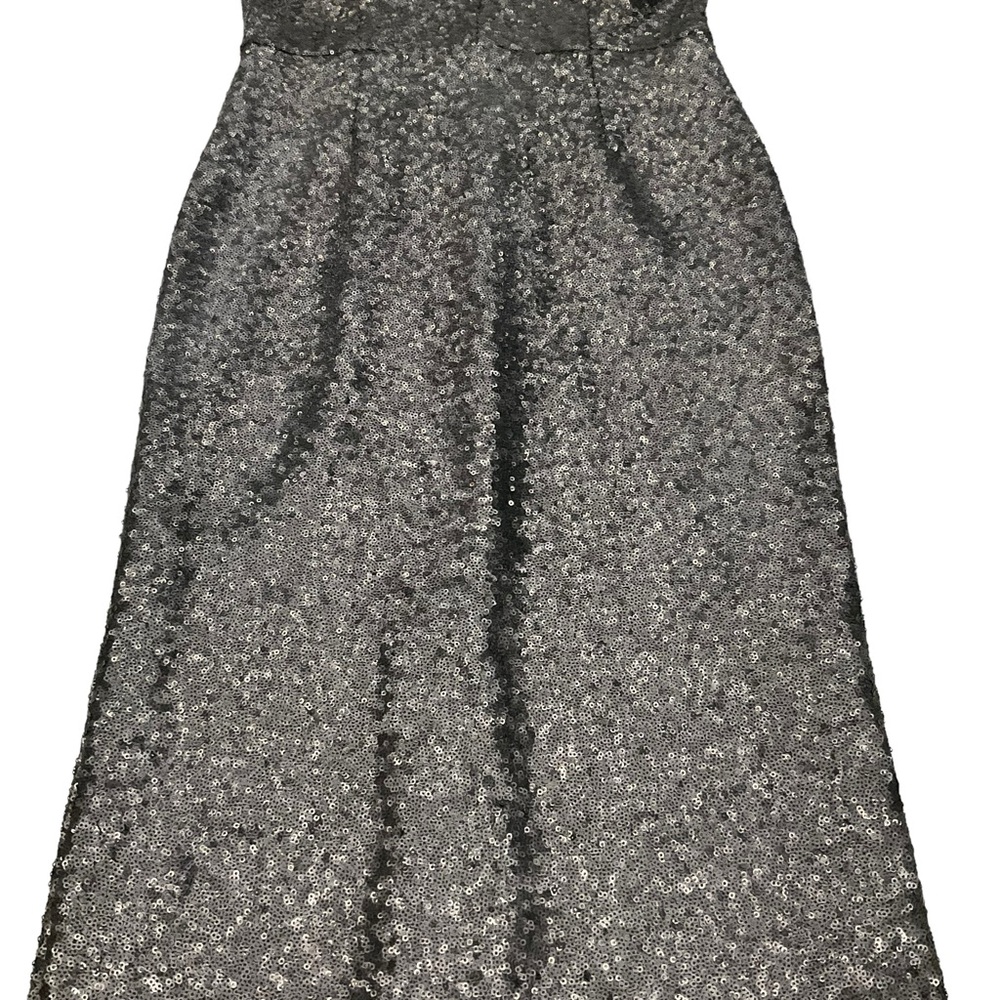 Dress the Population Women’s Allison Midi Sheath Dress Plunging V-neck S… - Picture 11 of 16